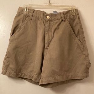 Bill Blass khaki carpenter shorts